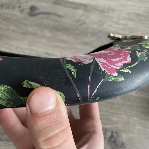 Vivienne Westwood Anglomania Melissa Floral Flats Orb Shoes - Picture 10 of 16